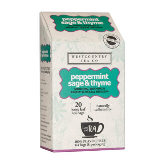 Peppermint, Sage and Thyme 20 Tea Bags eco-friendly caffeine-free tea blend