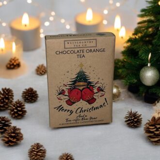Chocolate Orange Tea Merry Christmas novelTEAcard