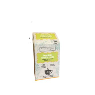 Westcountry Tea Co Tropical Fruit Crush exotic fruit infusion - 20 biodegradable tea bags made in Cornwall
